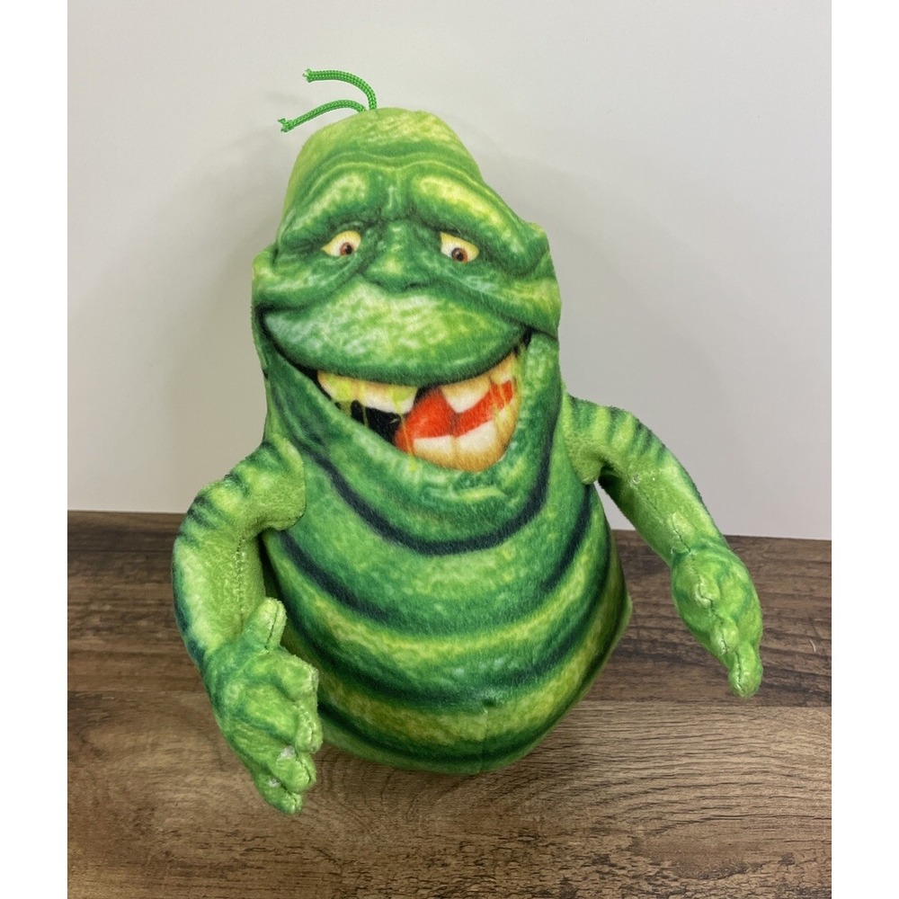 Ghostbusters Slimer 9" Stuffed Plush Toy Factory Green Ghost Halloween Monster